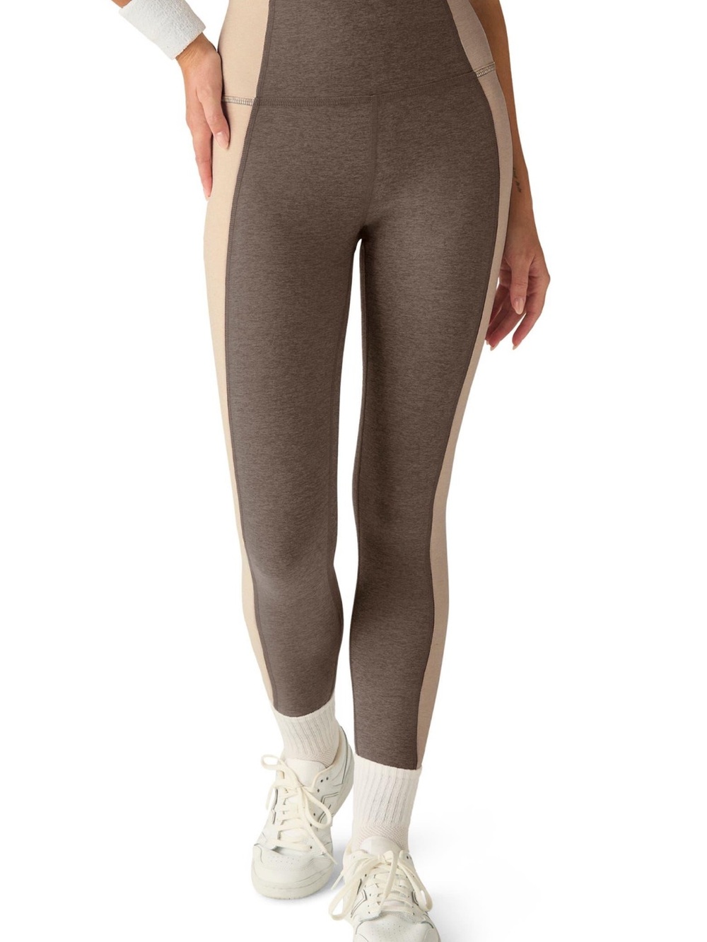 Beyond Yoga Spacedye Vitality Colorblock Leggings Soft Umber M